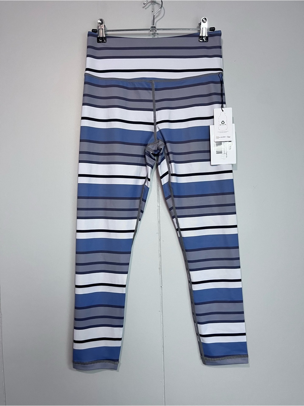 Zyia Active Purple Horizon Light ’N Tight Hi-Rise Leggings — Size 6–8 NWT
